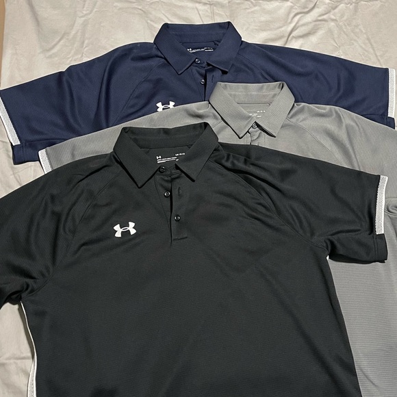 Under Armour Other - Lot of 3 mens UA Heatgear polos